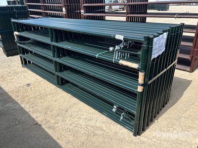 Quantity of (20) 2026 BYT RG1010 12 ft x 4 ft HD Ranch Livestock Gate (Unused)
