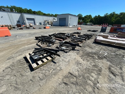 Quantity of (12) 2026 Mower King SA 48 in Skid Steer Forks (Unused)