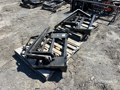 Quantity of (2) 2026 Mower King SA 48 in Skid Steer Forks (Unused)