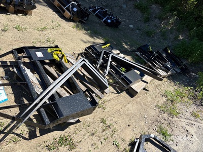 Quantity of (4) 2026 Mower King SA 48 in Skid Steer Forks (Unused)