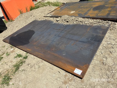 Quantity of (2) 2026 AGT 5 ft x 8 ft ألواح الصلب (Unused)