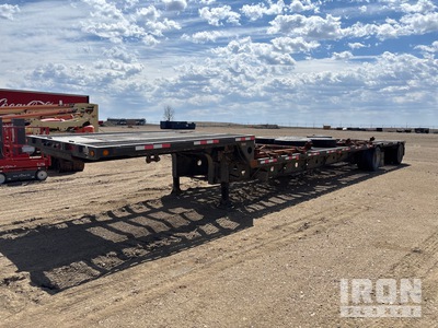 2003 Transcraft 48 ft T/A Spread Axle Step Deck Trailer