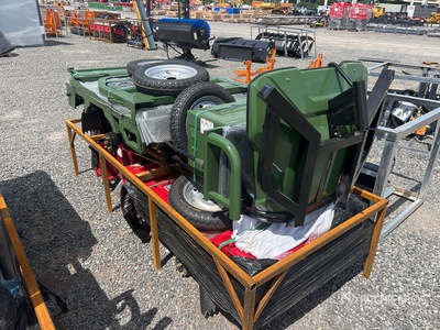 2026 ET13-GREEN Quantity of (2) E-Trike Mini Scooter (Unused)