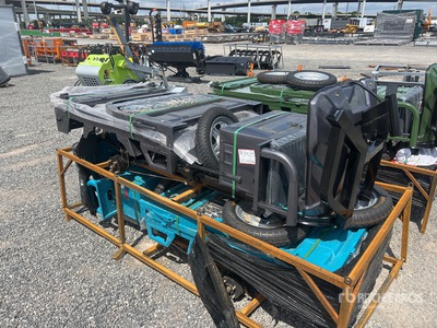 2026 ET13-BLACK Quantity of (2) E-Trike Mini Scooter (Unused)