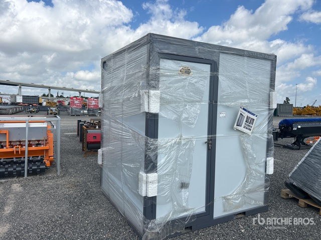 2026 SDLMT 7 ft x 7 ft Skid-Mounted Portable Toilet (Unused)