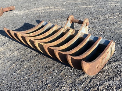 1500 mm Q/C Excavator Rake