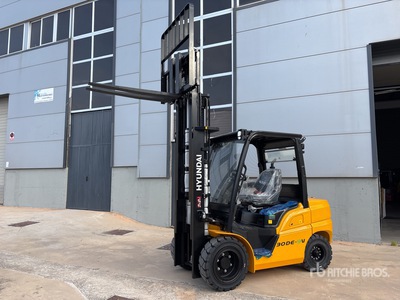 2025 Hyundai 30D-E Forklift (Unused)