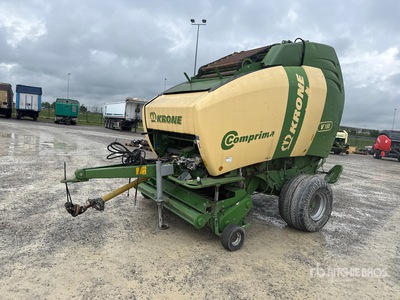 2010 Krone Comprima V180 Round Baler