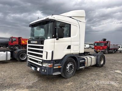 2003 Scania R164 4x2 تراكتور شاحنة (أحادي المحور)