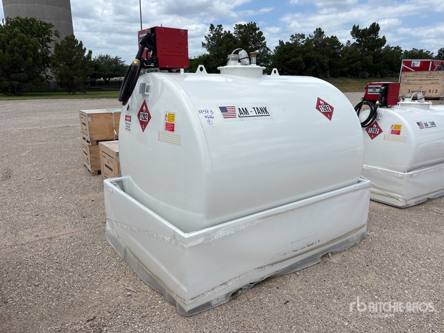 2026 AM Tank 1000 Diesel 1000 gal Steel Storage & Dispensing Tank (Unused)
