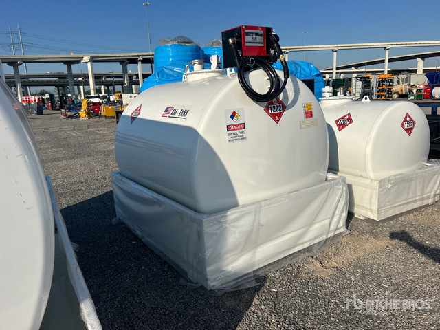 2026 AM Tank AM-TANK 1000 DIESEL 1050 gal Skid Mounted Steel Diesel Fuel Tank (Unused)