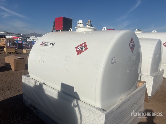 2026 AM Tank AM-TANK 1000 DIESEL 1000 gal Skid Mounted Steel Fuel Tank (Unused)