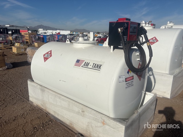 2026 AM Tank AM-TANK 500 DIESEL 490 gal Skid Mounted Steel Fuel Tank (Unused)