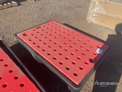 2026 AM Tank AM-TANK SPILL CONTAINMENT 2 DRUMS Skid mounted Spill containment 32 gal for 2 drums Tank (Unused)