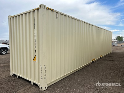 2026 40 ft High Cube Opslag container