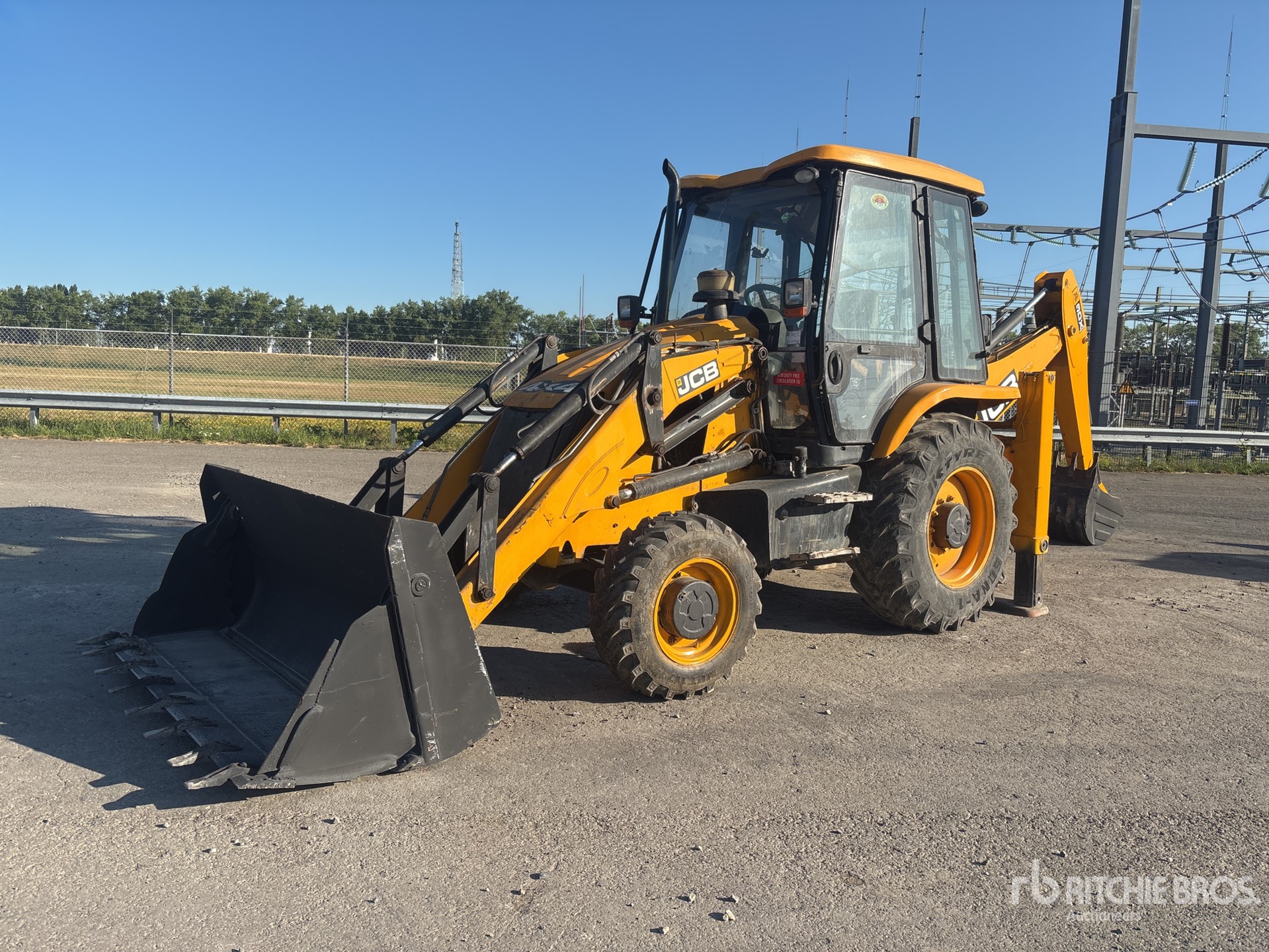 2017 JCB 3DX 4x4 Backhoe Loader