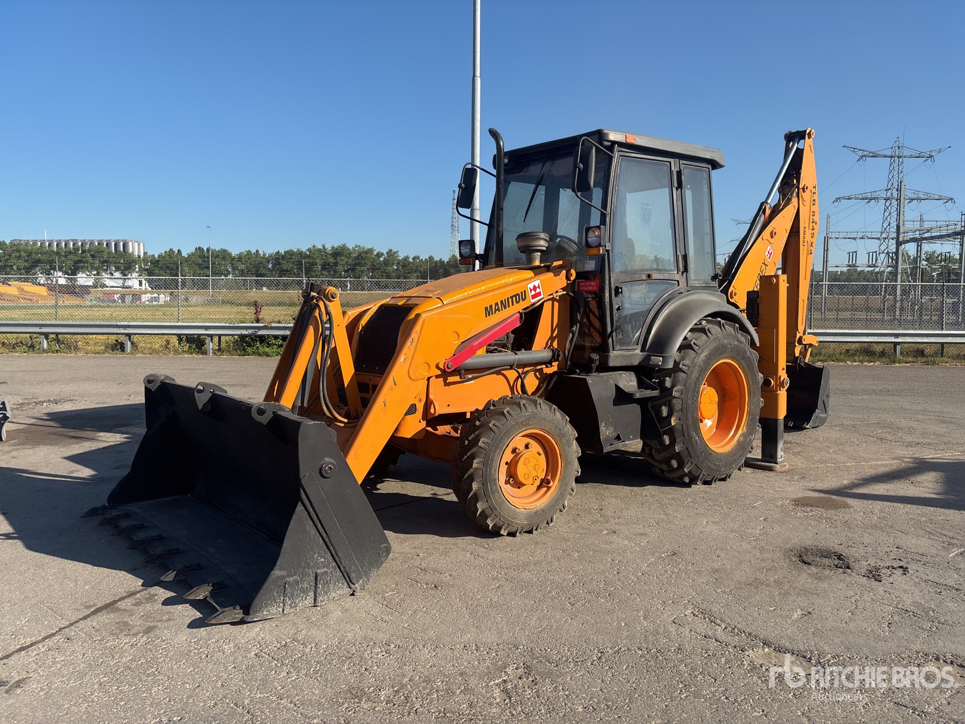2017 Terex TLB 844 SX4 4x4 Backhoe Loader