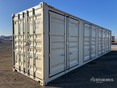 2026 40 ft High Cube Multi-Door Contenedor de almacenamiento