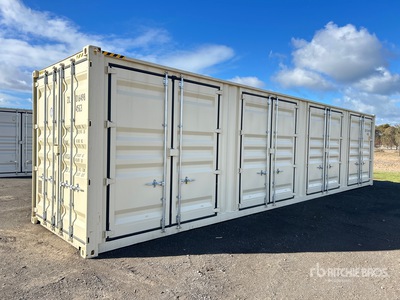 2026 40 ft High Cube Multi-Door Contenedor de almacenamiento