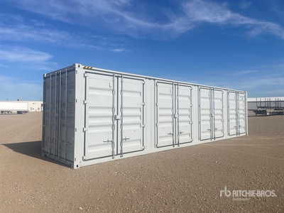 2026 40 ft High Cube Multi-Door Storage Container