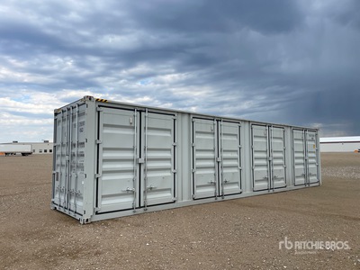 2026 40 ft High Cube Multi-Door Storage Container