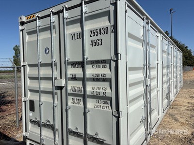 2026 40 ft High Cube Multi-Door 40 ft High Cube Multi-Door Storage Container (Unused)