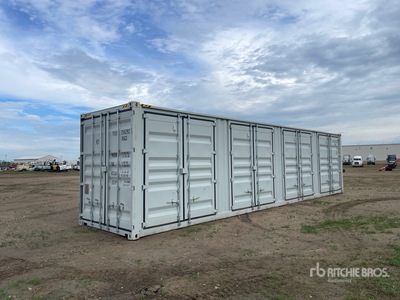 2026 40 ft High Cube Multi-Door Storage Container