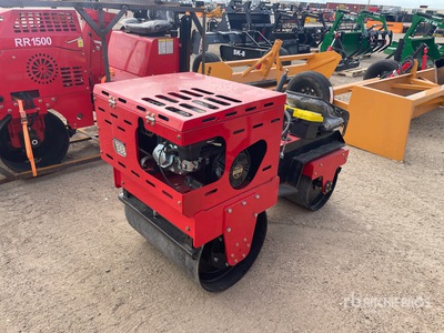 2026 RR1000 Mini مدحلة ذات اسطوانتين (Unused)