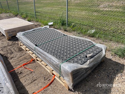 Quantity of (15) 2026 FPM Ground Protection 94 in x 41 in Mats (Unused)