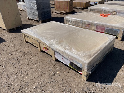 2026 SDLGM1220F 11 ft x 19 ft 2 in Galvanized Livestock Shelter (Unused)
