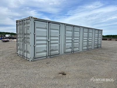 2026 40 ft High Cube Multi-Door Storage Container