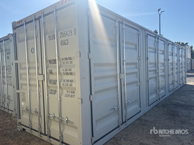 2026 40 ft High Cube Multi-Door حاويات تخزين (Unused)