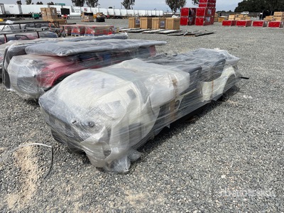2026 Electric For internal area use only, not licensed for road use, White Six-Seater Golf Cart (Unused)