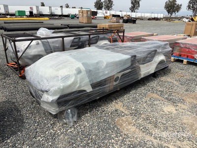 2026 Electric For internal area use only, not licensed for road use, White Six-Seater Golf Cart (Unused)