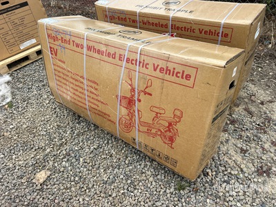 2026 EV-BLACK Electric Scooter (Unused)