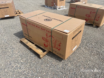2026 MGC40-RED Mini Golf Cart (Unused)