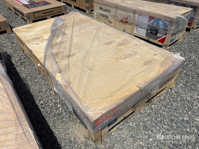 2026 SDLGM1220F 12 ft x 20 ft Galvanized Metal Livestock Shelter (Unused)