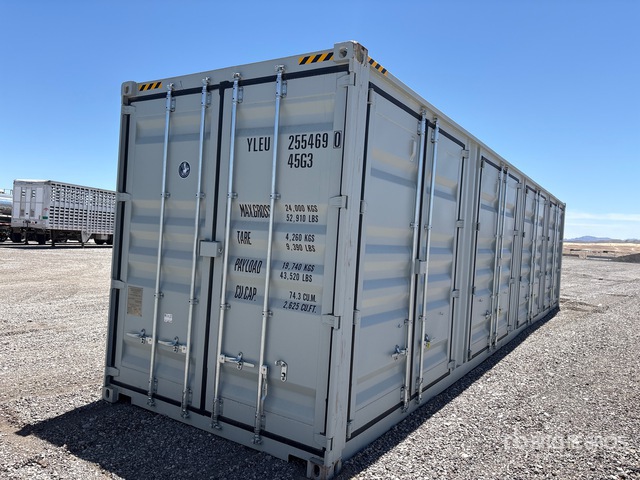 2026 40 ft High Cube Multi-Door Storage Container