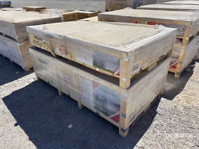 2026 SDL2533DGMS Double Garage Metal Cobertizo (Unused)