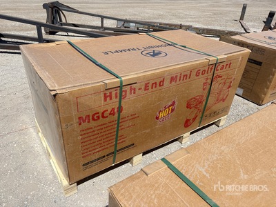 2026 MGC40-RED Mini Golf Cart (Unused)