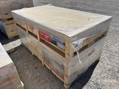 2026 SDL2533DGMS Double Garage Metal Cobertizo (Unused)