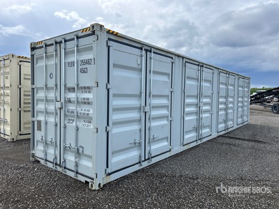 2026 40 ft High Cube Multi-Door Storage Container