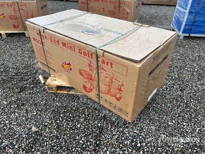 2026 MGC40-RED Mini Golf Cart (Unused)