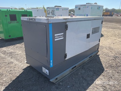 2020 Atlas Copco QES 40 42 kVA Skid-Mounted Generator Set (Inoperable)