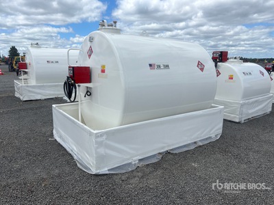 2026 AM Tank 2376 gal Skid Mounted Steel Diesel Fuel Tank (Unused)