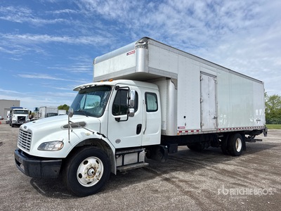 2019 Freightliner M2 106 4x2 Moving Extended cab Van Truck