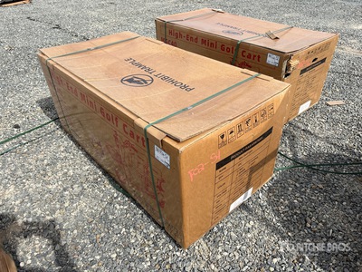 2026 MGC40-RED Electric Mini Golf Cart (Unused)