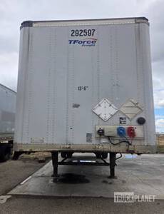 2014 Stoughton DVW-285S-C-WDG S/A Pup Remolque de furgoneta