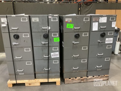 (4) Mosler Filing Cabinet Safes