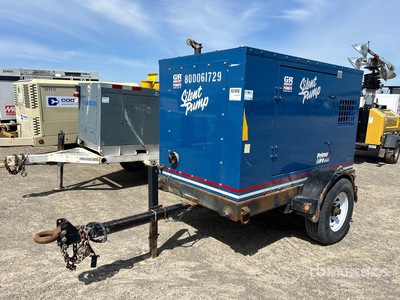 Gorman-Rupp Trailer-Mounted Pompe à eau